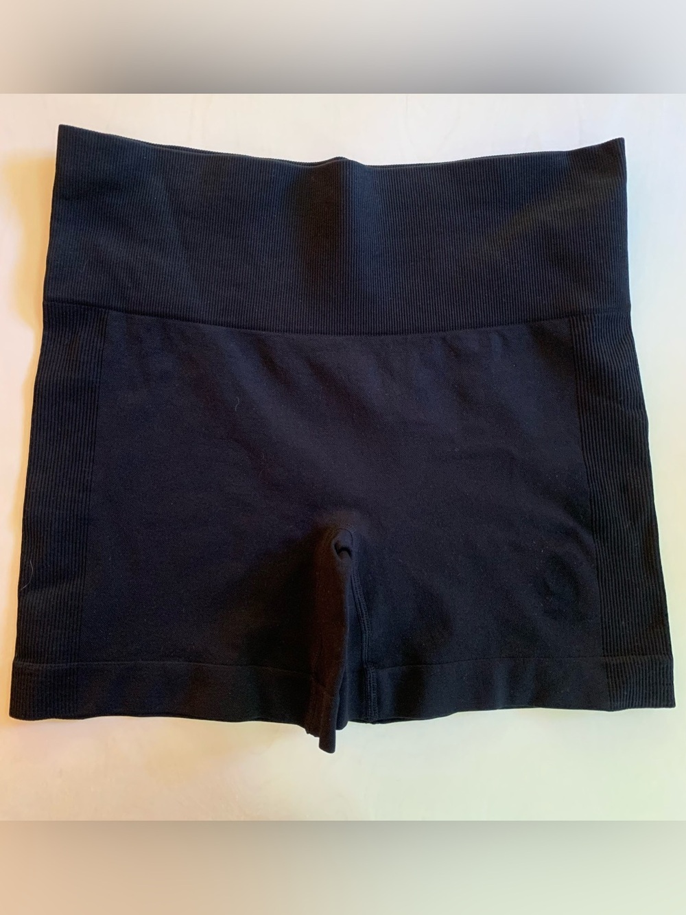 Homma Seamless Black High-Rise Bike Shorts | Women’s Size M
